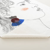 Glance Sketch - Portret Sherpa Deken (3/4)