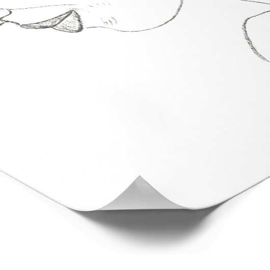 Glance Sketch Poster (Hoek)