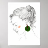 Glance Sketch Poster (Voorkant)