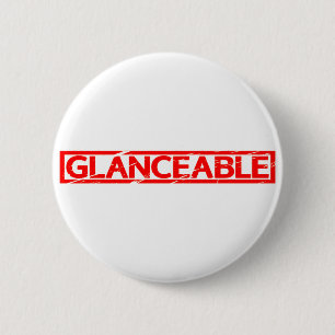 Glancestempel Ronde Button 5,7 Cm