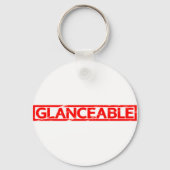 Glancestempel Sleutelhanger (Voorkant)