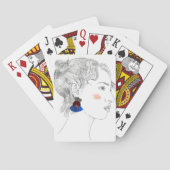 Glancy Sketch - Portret Pokerkaarten (Achterkant)