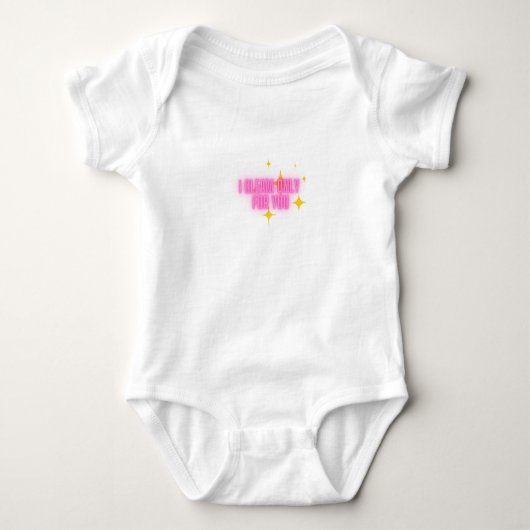 GLANS & BABY BODYPAJAMA'S ROMPER (Voorkant)