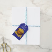 Glans en Vreugde Cadeaulabel (Met Touw)
