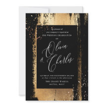 Glans, Faux Metallic Gouden Borstelslag