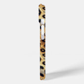 Glans Glamour Goud Zwart Luipaard Cheetah Print  Case-Mate iPhone Case (Achterkant / Links)