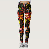 Glans in lente leggings (Voorkant)