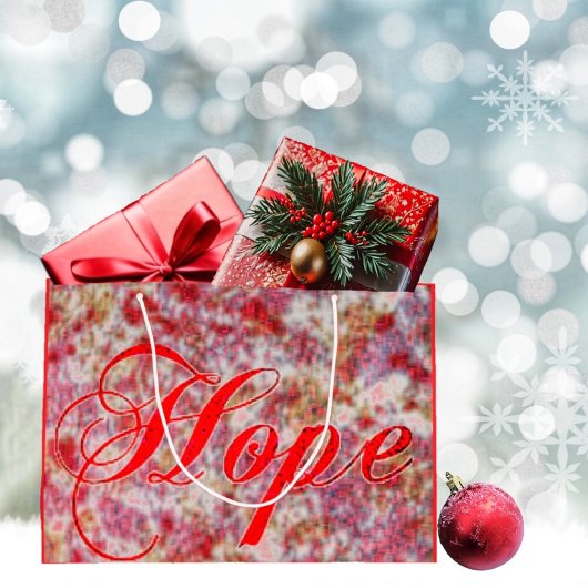 Glans in Pepermunt Groot Cadeauzakje