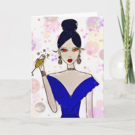 glans kaart (Voorkant)