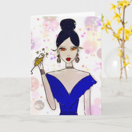 glans kaart (Gele Bloem)