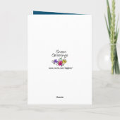 Glans op Gelukkige 60ste Verjaardag Kaart (Achterkant)