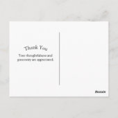 Glans Paars Gouden Ballon Lint Bedankt Afstudeerca Briefkaart (Achterkant)