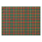 Glans Rode Groene Kerst Tartan Tafelkleed (Voorkant (Horizontaal))