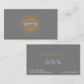 Glans Sier Element Visitekaartje (Voorkant / Achterkant)