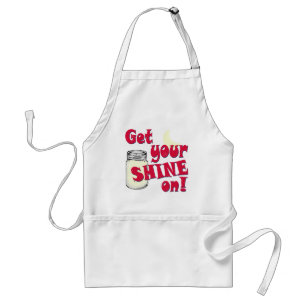 glans standaard schort
