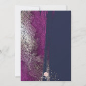 Glans, Winter Bliss Cassis Kwaststreken Navy Kaart (Achterkant)