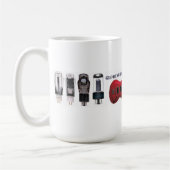 Glansgeluiden beter koffiemok (Links)