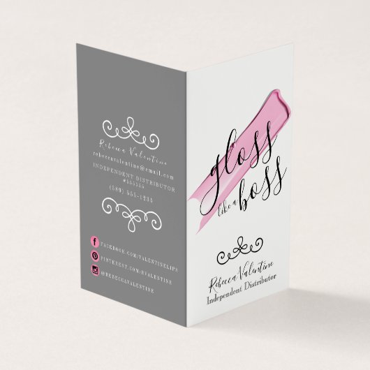 Glansggeworden Visitekaartje (Buitenkant)