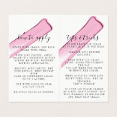 Glansggeworden Visitekaartje (Binnenkant ongevouwen)