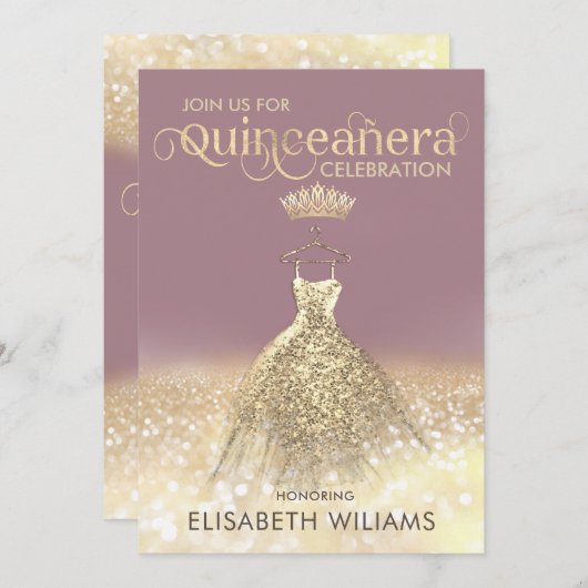 Glansgnipper-jurk Kaart (Voorkant / Achterkant)