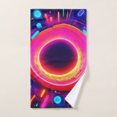 Glansloos design bad handdoek (Handdoek)