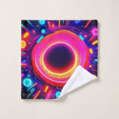 Glansloos design bad handdoek (Wasdoekje)