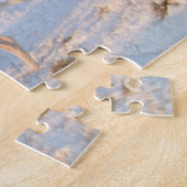 Glanspuzzel (p402) Blauw Legpuzzel (Zijkant)