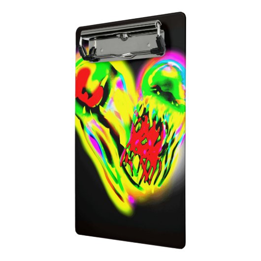 Glansvis Geel Mini Klembord (Angled2)