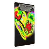 Glansvis Geel Mini Klembord (Schuin)