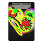 Glansvis Geel Mini Klembord (Voorkant)