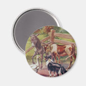 Glanzen met al zijn vrienden magneet (Voorkant / Achterkant)