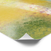 Glanzend Abstract Poster (Hoek)