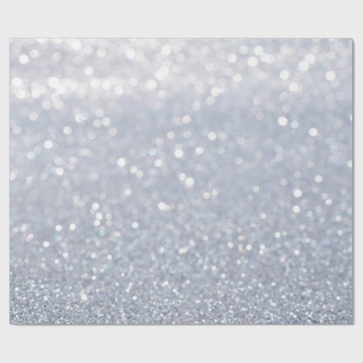 glanzend abstracte achtergrond van zilverglitter cadeaupapier (Vlak)