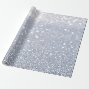 glanzend abstracte achtergrond van zilverglitter cadeaupapier
