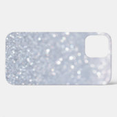 glanzend abstracte achtergrond van zilverglitter Case-Mate iPhone case (Achterkant (horizontaal))