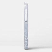 glanzend abstracte achtergrond van zilverglitter Case-Mate iPhone case (Achterkant / Links)