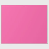 Glanzend Billiant Roos Roze Inpakpapier (Vlak)