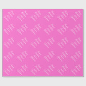 Glanzend Birthday Wrapping Paper Cadeaupapier (Vlak)