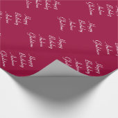 Glanzend Birthday Wrapping Paper Cadeaupapier (Hoek)