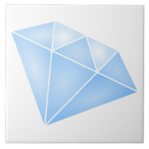 Glanzend blauw diamant karaat