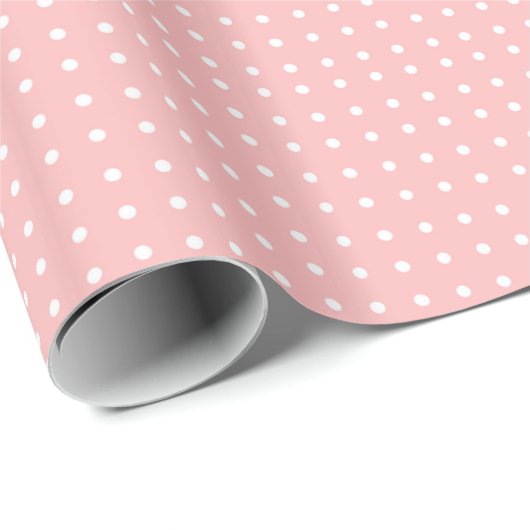 Glanzend Blush Pink Wrapping Paper Cadeaupapier (Rol Hoek)