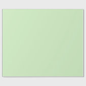 Glanzend Bord Tea Green Wrapping Papier (Vlak)