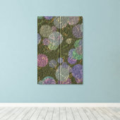 Glanzend Borduurontwerp Canvas Afdruk (Insitu (Houten vloer))