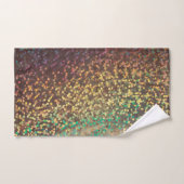 Glanzend, confetti, veelkleurig bad handdoek (Handdoek)