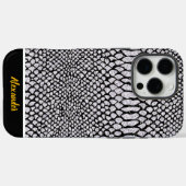 Glanzend dierenprint ontwerp Case-Mate iPhone case (Achterkant (horizontaal))