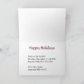 Glanzend en Feestelijk, de Partij Invitatition van (Binnen)