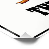 Glanzend Fryer Clan-Poster Perfect Poster (Hoek)