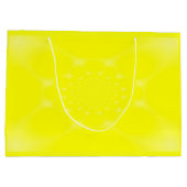 Glanzend Geel Groot Cadeauzakje (Achterkant)