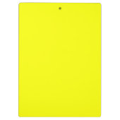 Glanzend Geel Klembord (Achterkant)