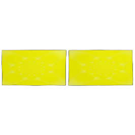 Glanzend Geel Kussensloop